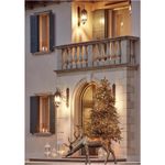Casa si Gradina - Decoratiuni - Decoratiuni de sezon - Suport pentru brad model Cerb, 140x162x53, auriu - Infinity.ro