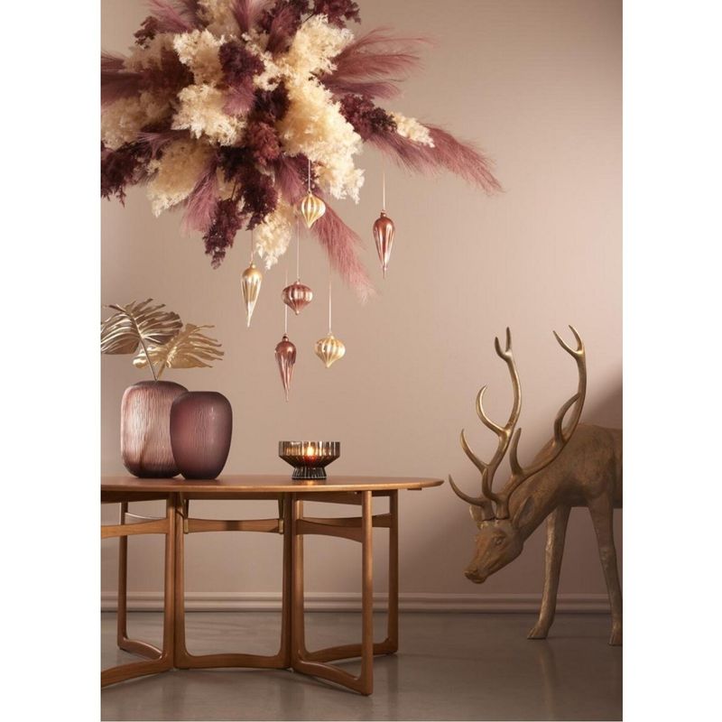 Casa si Gradina - Decoratiuni - Decoratiuni de sezon - Suport pentru brad model Cerb, 140x162x53, auriu - Infinity.ro