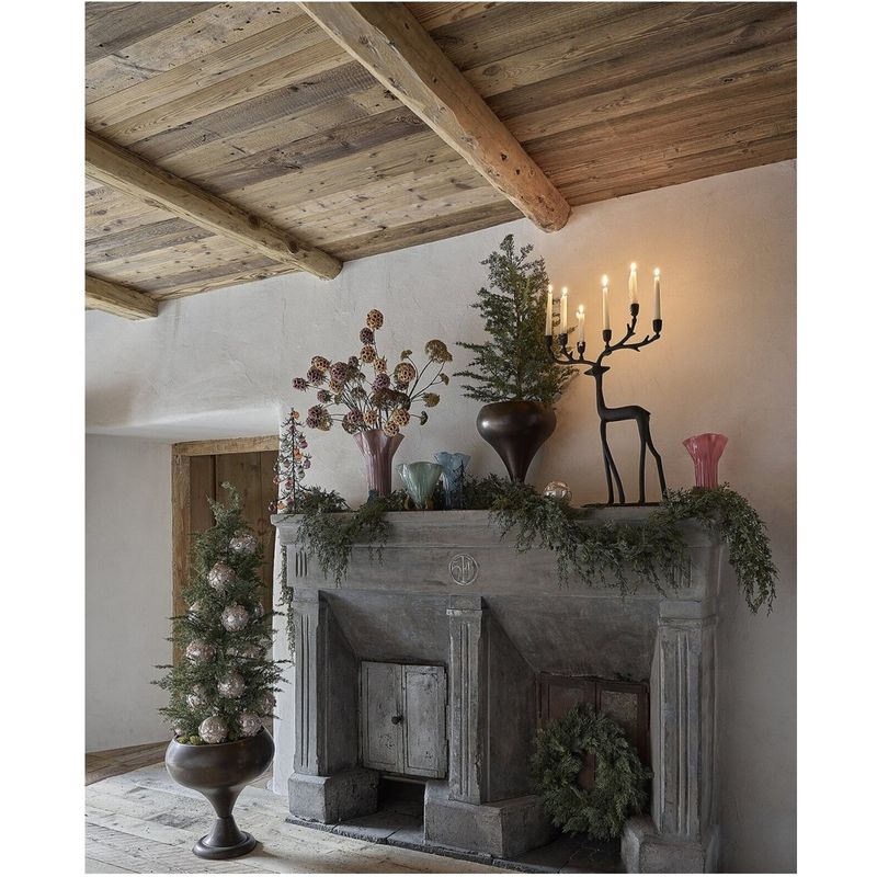 Casa si Gradina - Decoratiuni - Decoratiuni de sezon - Brad artificial decorativ Tuia, 125 cm, verde - Infinity.ro