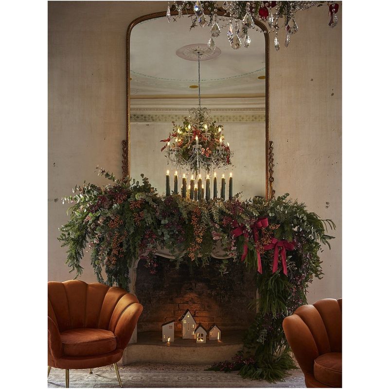 Casa si Gradina - Decoratiuni - Decoratiuni de sezon - Ghirlanda artificiala Craciun Cryptomeria, 210 cm, verde - Infinity.ro