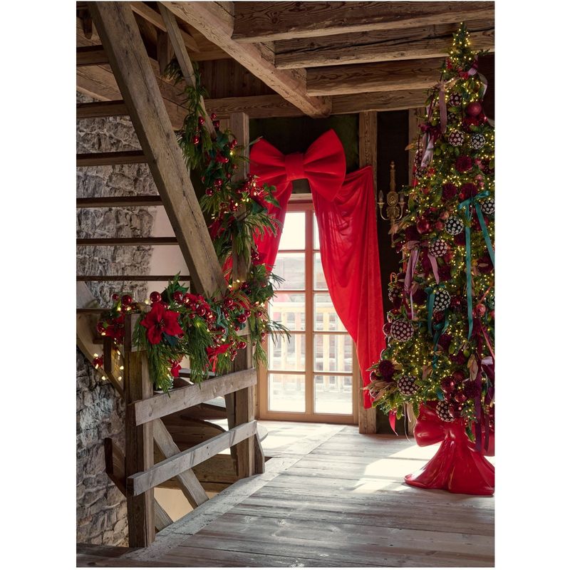 Casa si Gradina - Decoratiuni - Decoratiuni de sezon - Ghirlanda artificiala Craciun Cryptomeria, 210 cm, verde - Infinity.ro