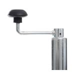 Casa si Gradina - Constructii - Depozitare, transport si protectie - Accesorii echipamente pentru transport si ridicat - Roata sprijin remorca Kraft&Dele, capacitate 150 kg, diametru roata 200 mm, cod KD469 - Infinity.ro
