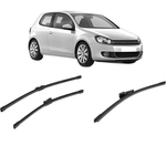 Auto si Moto - Intretinere auto - Stergatoare - Set 3 stergatoare Volkswagen GOLF VI (5K1) 2008-2013, parbriz si luneta, Bosch Aerotwin - Infinity.ro