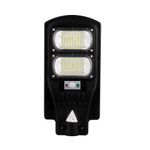 Casa si Gradina - Corpuri si surse de iluminat - Iluminat exterior - Lampi solare - Lampa Stradala LED cu Incarcare Solara, 100W, senzor miscare, acumulator intern, telecomanda - Infinity.ro