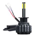 Auto si Moto - Electrice auto - Iluminare si semnalizare - Becuri auto - Set 2 LED-uri Auto H7/H1 70W, 6000K cu Anulatoare de Eroare - Infinity.ro