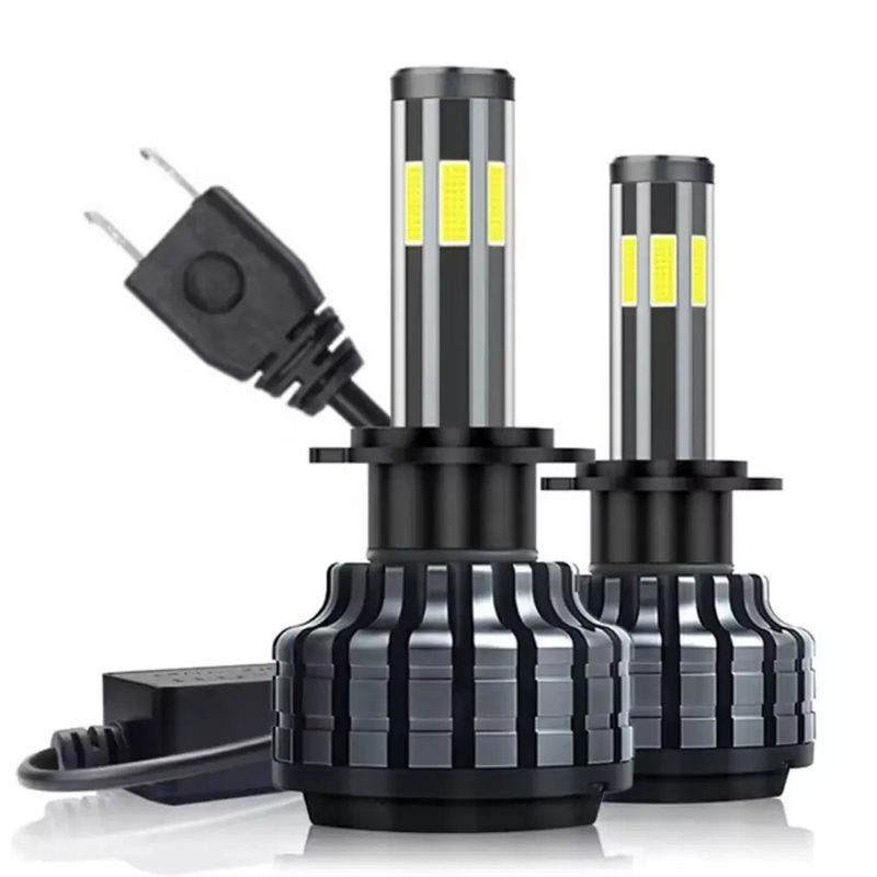 Auto si Moto - Electrice auto - Iluminare si semnalizare - Becuri auto - Set 2 LED-uri Auto H7/H1 70W, 6000K cu Anulatoare de Eroare - Infinity.ro