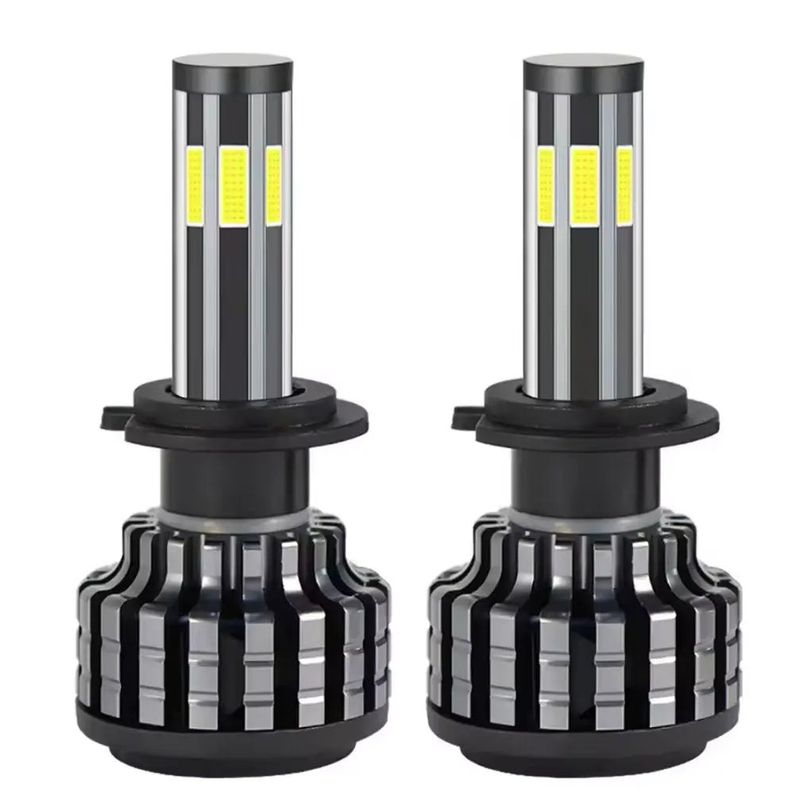 Auto si Moto - Electrice auto - Iluminare si semnalizare - Becuri auto - Set 2 LED-uri Auto H7/H1 70W, 6000K cu Anulatoare de Eroare - Infinity.ro