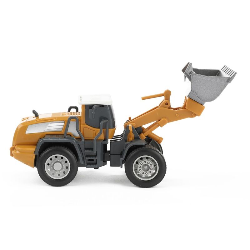 Jucarii, Copii si Bebe - Jucarii si jocuri - Vehicule si jucarii cu telecomanda - Utilaje constructie de jucarie - Excavator de Jucarie cu Cupa din Metal Toi-Toys, Brat Articulat in 3 Puncte Detasabil, Roti din Cauciuc Aderent, 3 ani+ - Infinity.ro
