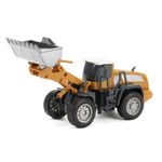 Jucarii, Copii si Bebe - Jucarii si jocuri - Vehicule si jucarii cu telecomanda - Utilaje constructie de jucarie - Excavator de Jucarie cu Cupa din Metal Toi-Toys, Brat Articulat in 3 Puncte Detasabil, Roti din Cauciuc Aderent, 3 ani+ - Infinity.ro
