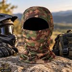 Auto si Moto - Moto - Echipamente protectie moto - Imbracaminte moto - Cagula Tactica FIXATO, 6in1 Multifunctionala, Protectie UV, Material elastic, respirabil, Marime universala, Woodland - Infinity.ro