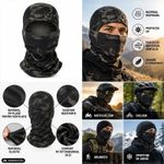 Auto si Moto - Moto - Echipamente protectie moto - Imbracaminte moto - Cagula Tactica FIXATO, 6in1 Multifunctionala, Protectie UV, Material elastic, respirabil, Marime universala, Shadow Camo - Infinity.ro