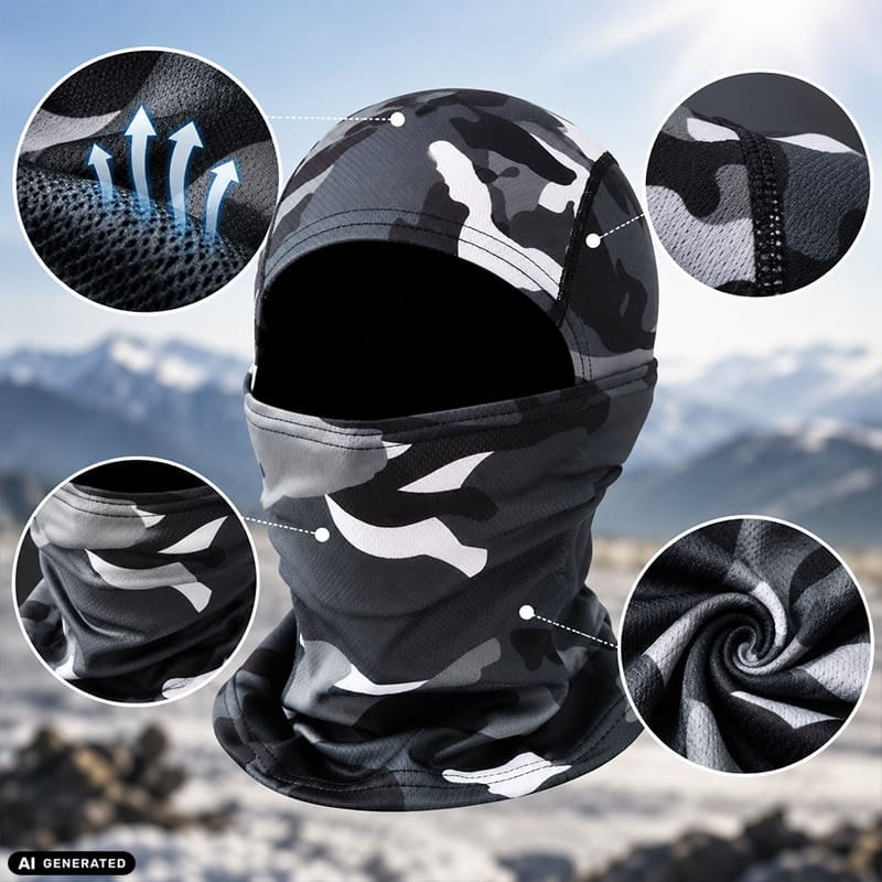 Auto si Moto - Moto - Echipamente protectie moto - Imbracaminte moto - Cagula Tactica FIXATO, 6in1 Multifunctionala, Protectie UV, Material elastic, respirabil, Marime universala, Urban Ghost - Infinity.ro