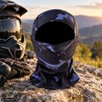 Auto si Moto - Moto - Echipamente protectie moto - Imbracaminte moto - Cagula Tactica FIXATO, 6in1 Multifunctionala, Protectie UV, Material elastic, respirabil, Marime universala, Night Blue - Infinity.ro