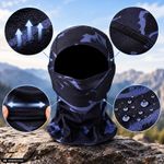 Auto si Moto - Moto - Echipamente protectie moto - Imbracaminte moto - Cagula Tactica FIXATO, 6in1 Multifunctionala, Protectie UV, Material elastic, respirabil, Marime universala, Night Blue - Infinity.ro