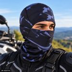 Auto si Moto - Moto - Echipamente protectie moto - Imbracaminte moto - Cagula Tactica FIXATO, 6in1 Multifunctionala, Protectie UV, Material elastic, respirabil, Marime universala, Night Blue - Infinity.ro
