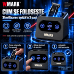 Ingrijire personala si Cosmetice - Aparate & accesorii ingrijire personala - Aparate cosmetice - Aparate pentru manichiura-pedichiura - Sterilizator UV si Ozon pentru Ustensile Profesionale, BIRAI WMARK NG-UV008, pentru Masini de Tuns, Trimmere, Shavere, Foarfece si Piepteni, Ciclu 10 - Infinity.ro