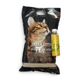 Petshop - Ingrijire si Igiena - Asternuturi si substraturi - Asternuturi igienice - Set Asternut Igienic Pentru Pisici Din Bentonita Alba Cu Aroma De Cafea 8 kg Si Deodorant Granular Pentru Litiera Lamaie - Infinity.ro