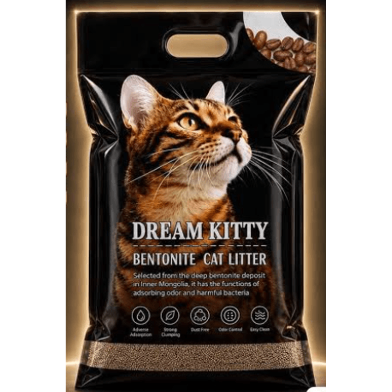 Petshop - Ingrijire si Igiena - Asternuturi si substraturi - Asternuturi igienice - Set Asternut Igienic Pentru Pisici Din Bentonita Alba Cu Aroma De Cafea 8 kg Si Deodorant Granular Pentru Litiera Lamaie - Infinity.ro
