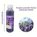 Petshop - Ingrijire si Igiena - Asternuturi si substraturi - Asternuturi igienice - Set Igiena Pentru Pisici Cu Asternut Vegetal Lavanda, 6 L, Deodorant Litiera Si Jucarie Dentara Cu Catnip, Sisal Si Pene - Infinity.ro