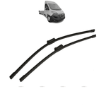 Auto si Moto - Intretinere auto - Stergatoare - Set 2 Stergatoare OPEL MOVANO C Platform/Chassis (U9) 2021-2023, parbriz, Bosch Aerotwin - Infinity.ro