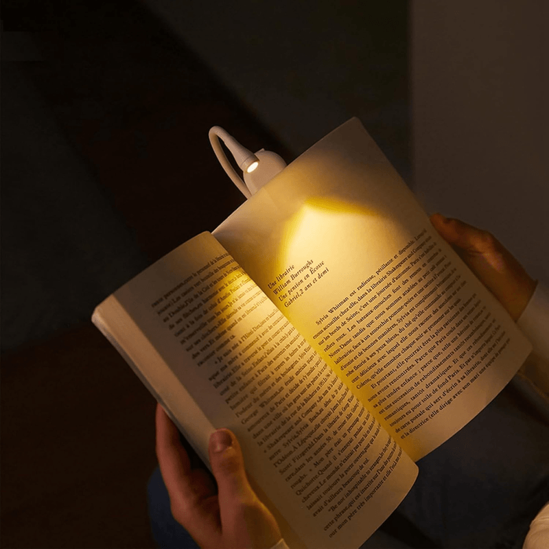Carti si Birotica - Carti - Accesorii pentru cititori - Lampa LED pentru citit cu clema, Portabila, Reincarcabila USB, 3 Temperaturi de culoare, pozitionare peCarte - Infinity.ro
