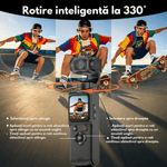 TV, Audio-Video si Foto - Camere de actiune si drone - Camere de actiune - Camera Video Vlogging 4K UHD, DASBO Pocket Camera, 64MP, Ecran tactil 1.72", Urmarire inteligenta a fetei AI,Stabilizare - Infinity.ro