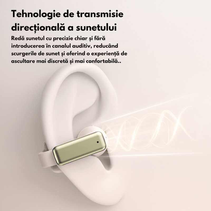 TV, Audio-Video si Foto - Portabile audio - Casti audio - Casti Wireless Bluetooth 6.0, TS28 Open Ear Clip-On, Anulare a zgomotului, Casti Audio, Fara fir, in-ear Wireless - Infinity.ro