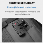 Fashion, accesorii si bijuterii - Barbati - Accesorii barbati - Genti si rucsacuri barbati - Rucsac de calatorie cu Vacuum DASBO, Bagaj de mana multifunctional, Impermeabil, Extensibil, 30-60 L, 49*32*15 cm, Gri - Infinity.ro