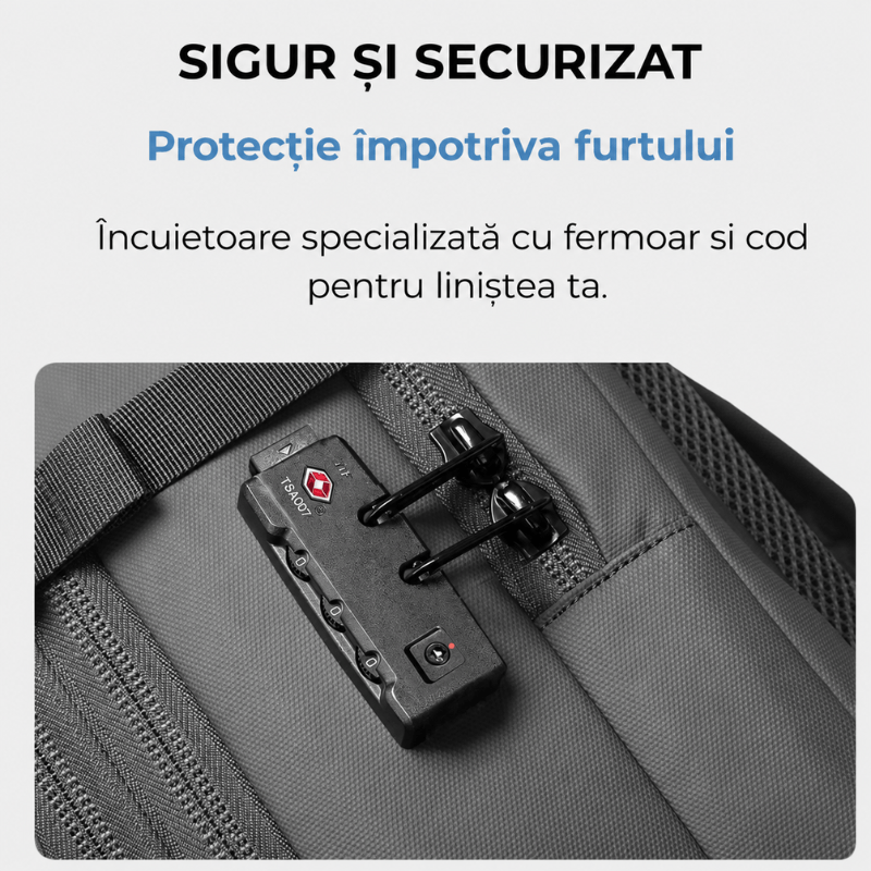 Fashion, accesorii si bijuterii - Barbati - Accesorii barbati - Genti si rucsacuri barbati - Rucsac de calatorie cu Vacuum DASBO, Bagaj de mana multifunctional, Impermeabil, Extensibil, 30-60 L, 49*32*15 cm, Gri - Infinity.ro