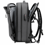 Fashion, accesorii si bijuterii - Barbati - Accesorii barbati - Genti si rucsacuri barbati - Rucsac de calatorie cu Vacuum DASBO, Bagaj de mana multifunctional, Impermeabil, Extensibil, 30-60 L, 49*32*15 cm, Gri - Infinity.ro