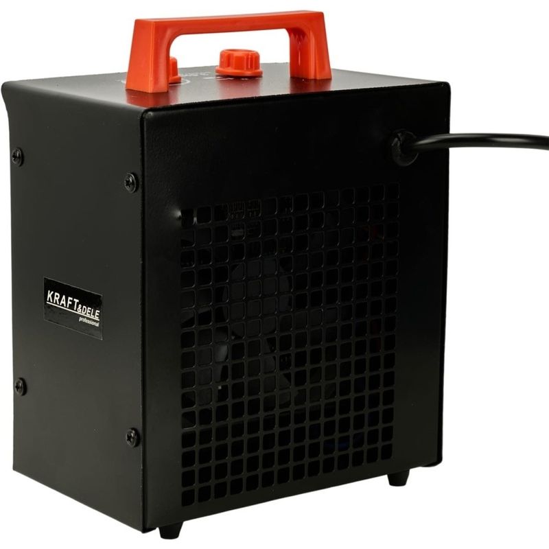 Casa si Gradina - Electrice - Echipamente electrice - Aeroterme industriale - Aeroterma electrica KraftDele KD11991, 3500W, cu termostat, 3 trepte de putere si protectie la supraincalzire - Infinity.ro