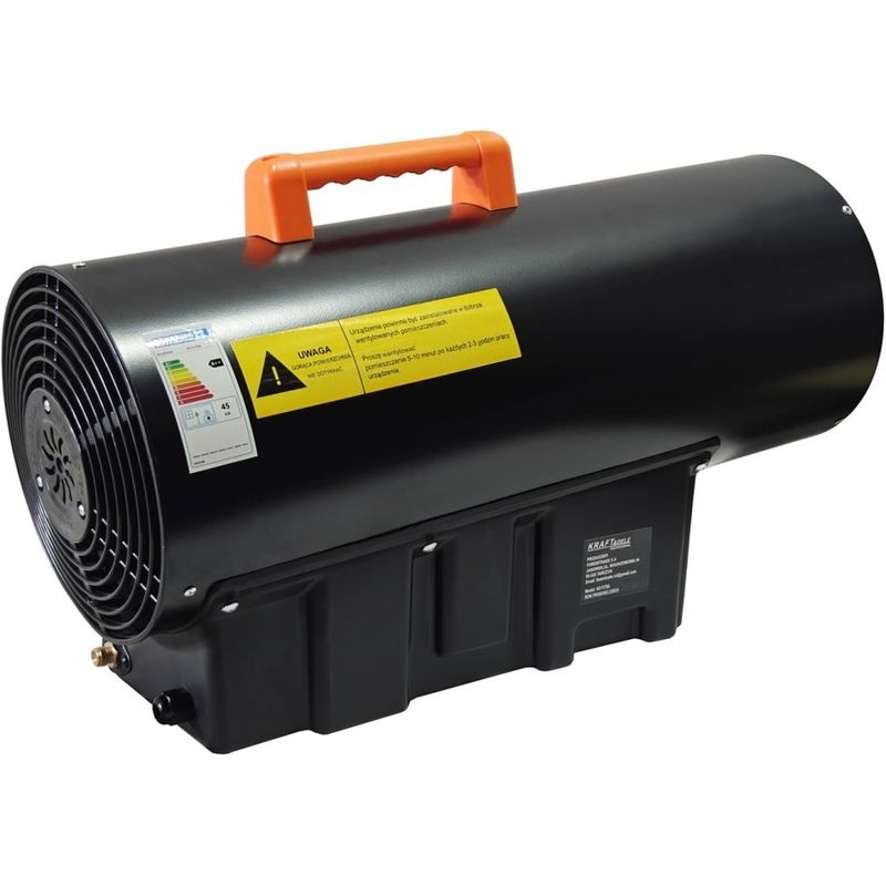 Casa si Gradina - Electrice - Echipamente electrice - Aeroterme industriale - Aeroterma pe gaz LPG 45 kW KraftDele XD11706 cu termostat si afisaj digital, pentru incalzirea spatiilor medii si mari - Infinity.ro