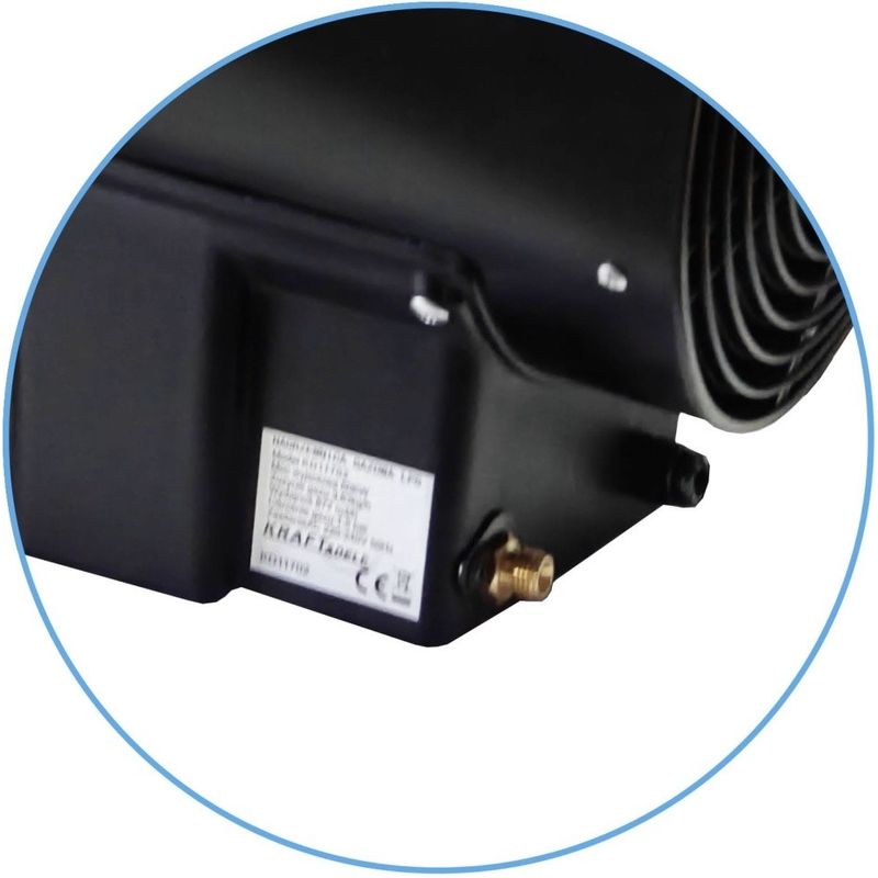Casa si Gradina - Electrice - Echipamente electrice - Aeroterme industriale - Aeroterma pe gaz LPG 60 kW KraftDele KD11702 cu termostat si afisaj, pentru hale, ateliere, depozite si spatii mari - Infinity.ro