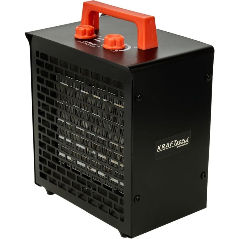 Casa si Gradina - Electrice - Echipamente electrice - Aeroterme industriale - Aeroterma electrica KraftDele KD11991, 3500W, cu termostat, 3 trepte de putere si protectie la supraincalzire - Infinity.ro