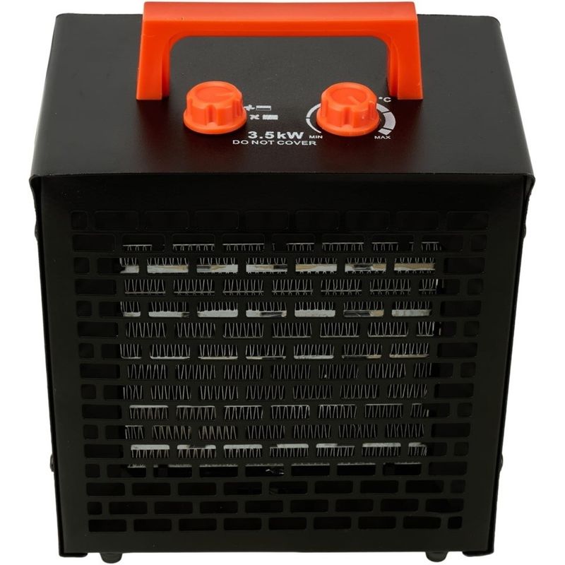 Casa si Gradina - Electrice - Echipamente electrice - Aeroterme industriale - Aeroterma electrica KraftDele KD11991, 3500W, cu termostat, 3 trepte de putere si protectie la supraincalzire - Infinity.ro