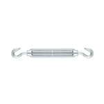Casa si Gradina - Constructii - Depozitare, transport si protectie - Accesorii echipamente pentru transport si ridicat - Intinzator cablu zincat tip carlig-carlig 530 kg M16 TSGG16 Index, TSGG16 (set de 10 buc.) - Infinity.ro