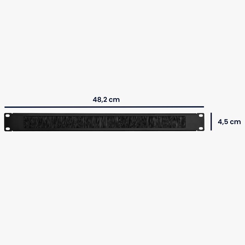 PC, gaming si accesorii - Retelistica - Cabluri si accesorii - Set 3 panouri metalice pentru organizare cabluri Kwmobile, negru - Infinity.ro