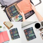 PC, gaming si accesorii - Retelistica - Cabluri si accesorii - Geanta organizatoare cabluri Kwmobile, compartimente, fermoar, textil, multicolor - Infinity.ro