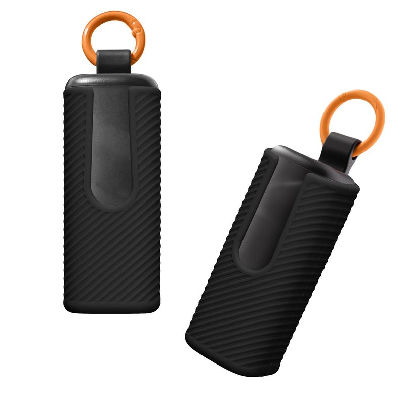 Laptop, Telefoane si Tablete - Wearables si gadgeturi - Wearables - Accesorii wearables - Husa casti Kwmobile pentru Skullcandy Dime Evo, protectie la zgarieturi, Silicon, negru - Infinity.ro