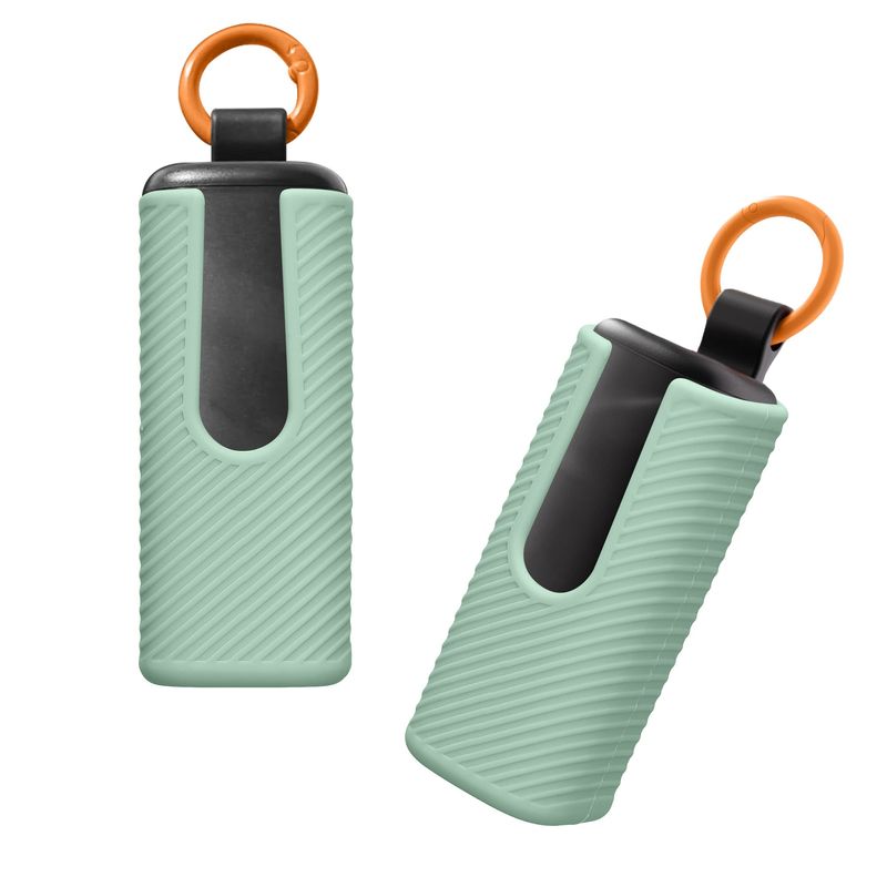 Laptop, Telefoane si Tablete - Wearables si gadgeturi - Wearables - Accesorii wearables - Husa casti Kwmobile pentru Skullcandy Dime Evo, protectie la zgarieturi, Silicon, verde - Infinity.ro