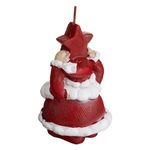 Casa si Gradina - Decoratiuni - Aromaterapie si lumanari - Lumanari si candele - Lumanare de Craciun Mos Craciun cu Inima Stea 7x7x12cm - Infinity.ro