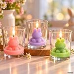 Casa si Gradina - Decoratiuni - Aromaterapie si lumanari - Lumanari si candele - Pahar lumânare Bubu 7x5,5 cm, culoare ivorie, 117 g - Infinity.ro