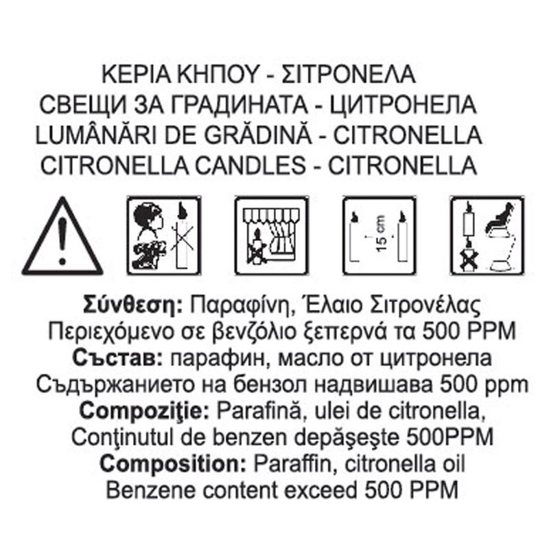 Casa si Gradina - Decoratiuni - Aromaterapie si lumanari - Lumanari si candele - Lumanare cu citronela in recipient ceramic, 235g, Terracotta - Infinity.ro