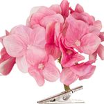 Casa si Gradina - Decoratiuni - Obiecte decorative - Plante artificiale - Hortensie artificiale roz cu clips pentru decorarea casei - Infinity.ro
