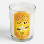 Casa si Gradina - Decoratiuni - Aromaterapie si lumanari - Lumanari si candele - Lumanare Parfumata Alba cu Aroma de Vanilie in Pahar, 8 Ore - Infinity.ro