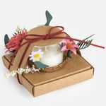 Casa si Gradina - Decoratiuni - Aromaterapie si lumanari - Lumanari si candele - Set Lumanare cu Coronita de Flori - Infinity.ro