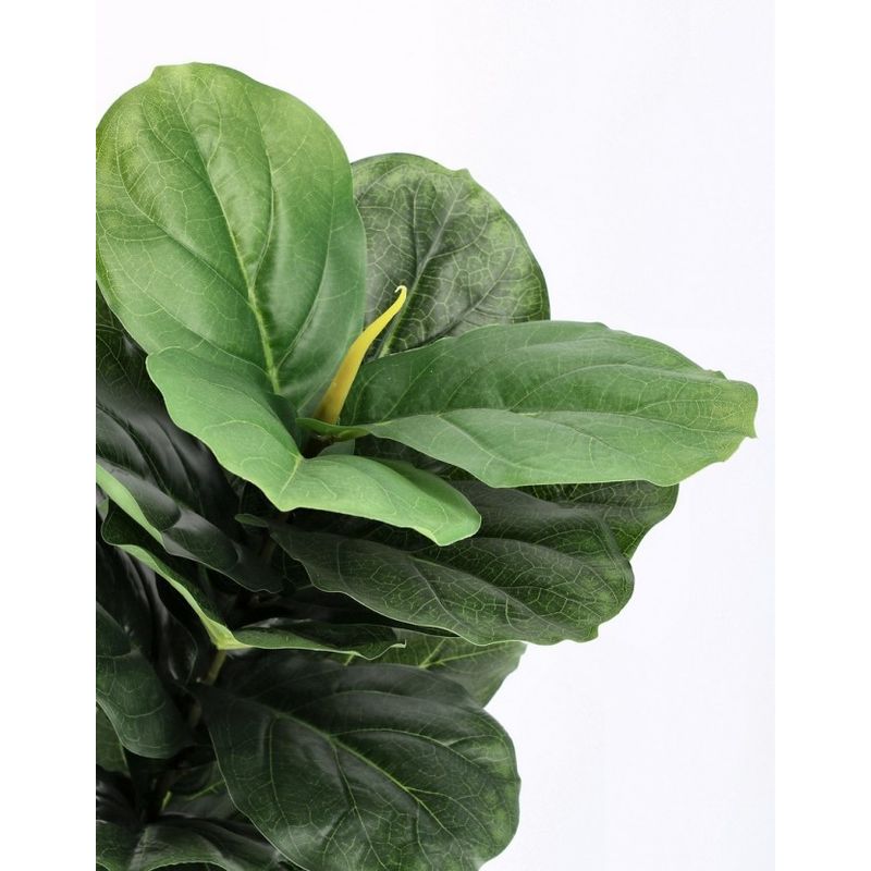 Casa si Gradina - Decoratiuni - Obiecte decorative - Plante artificiale - Ficus artificial 72 frunze 55x45x120 cm - Infinity.ro