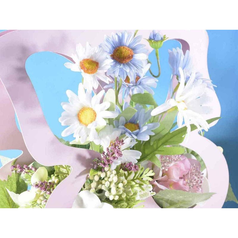 Casa si Gradina - Decoratiuni - Obiecte decorative - Plante artificiale - Set 4 Margarete artificiale textil 52 cm - Infinity.ro
