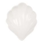 Casa si Gradina - Decoratiuni - Obiecte decorative - Vaze si boluri decorative - Set 2 boluri ceramica alba Scoica 12x10x4 cm - Infinity.ro