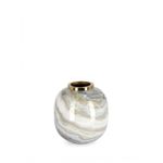 Casa si Gradina - Decoratiuni - Obiecte decorative - Vaze si boluri decorative - Vaza flori metal Marsha 17x17 cm - Infinity.ro